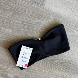 Black Twist Bandeau Top H&M